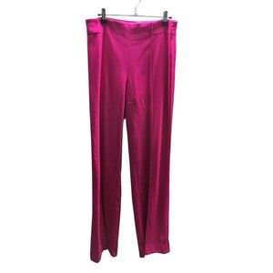 Zara Fuchsia Straight Leg Trousers